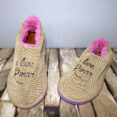 PANTUFLAS HORNITO DE DAMA. ART, PM05 - Dinastia