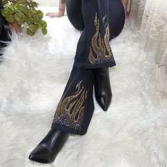 Imagen de Jeans Oxford Fuego De Strass. Art 4030