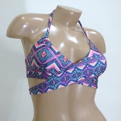 CORPIÑO CRUZADO ESTAMPADO. ART C106 en internet
