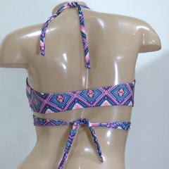 CORPIÑO CRUZADO ESTAMPADO. ART C106 - Dinastia