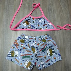 MALLA SHORTS CON TOP . ART MN45