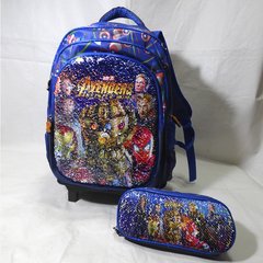 MOCHILA DOS PIEZAS CON CARRO Y LUZ. ART M20-1