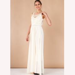 VESTIDO LARGO DE GASA . ART 7123 - comprar online