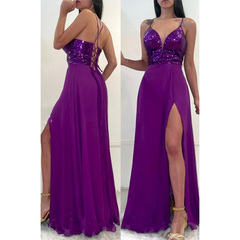 VESTIDO DE GASA CON LENTEJUELAS. ART 7308 - comprar online