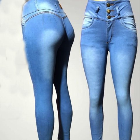 JEANS ELASTIZADO CORTE COLOMBIANO. ART 4054