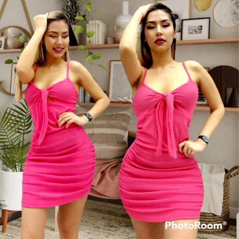 VESTIDO CON NUDO ART. 7069