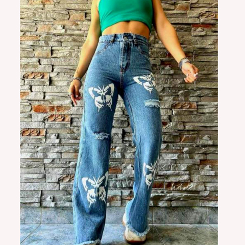 JEANS RIGIDO MARIPOSA. ART 4122