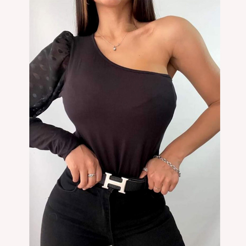 REMERA UNA MANGA CON TUL. ART 1107