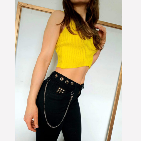 JEANS CON ARANDELAS. ART 4137