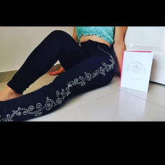 JEANS ELASTIZADO CON STRASS. ART 4095 - comprar online