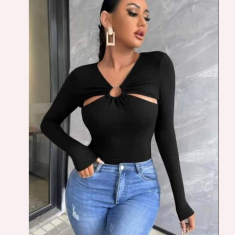 REMERA DE MODAL CON ARO. ART 1147