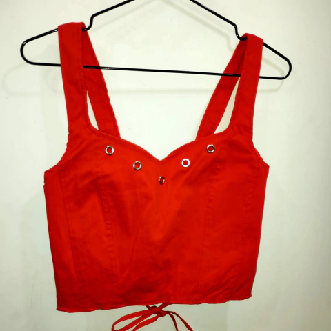 CORSET TOP CON TACHAS. ART 9045