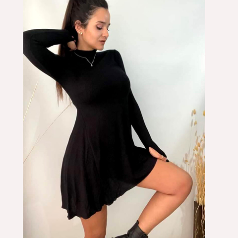 VESTIDO DE LANILLA. ART 7056