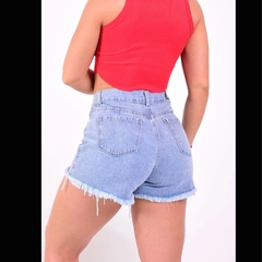 SHORTS MOM CON ROTURA. ART 4572 - comprar online