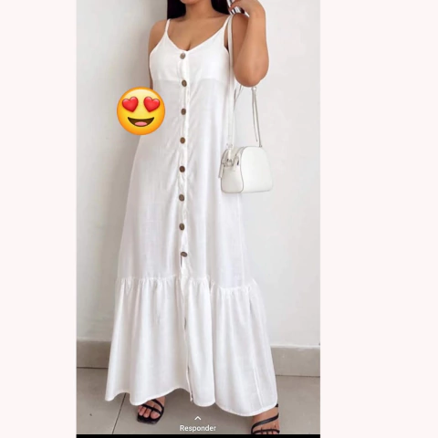 VESTIDO DE LINO. ART 7237