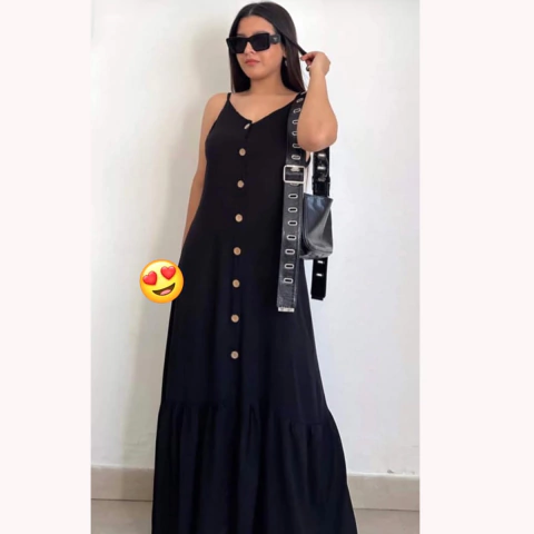 VESTIDO DE LINO. ART 7237