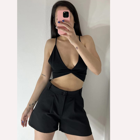 SHORT CORTO DE CREPE. ART 4584