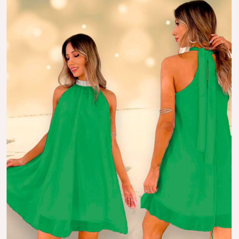 VESTIDO DE GASA. ART 7253