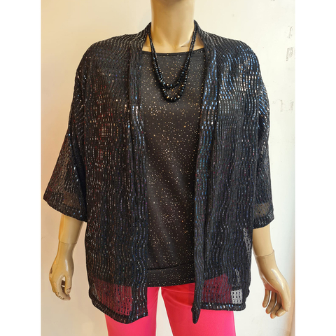 SACO LARGO CON BRILLO. ART 3120