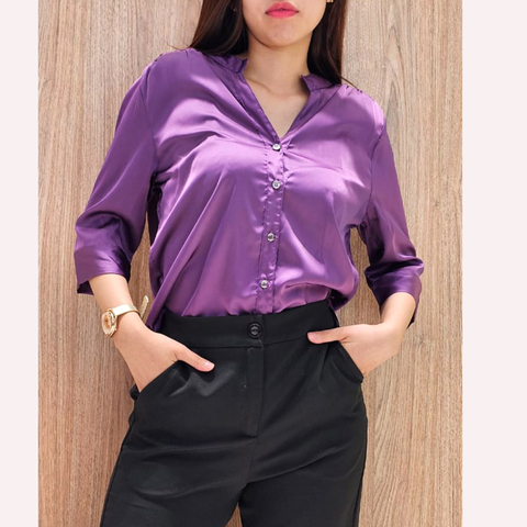 CAMISA DE SATEN. ART 6056