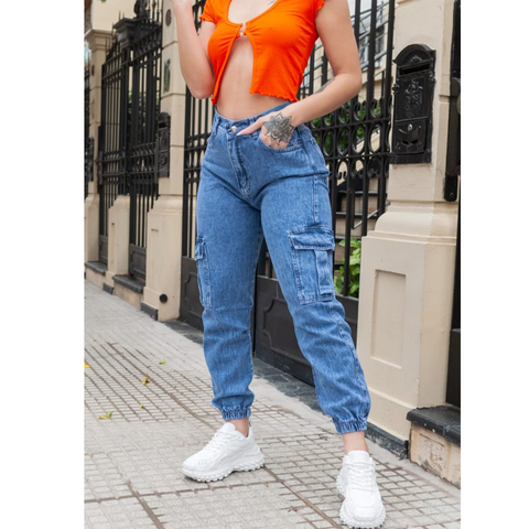 JEANS JOGGER MOM. ART 4221
