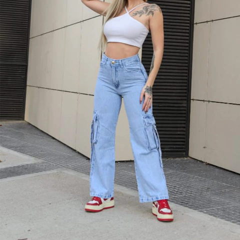 JEANS WIDE LEG. ART 4229