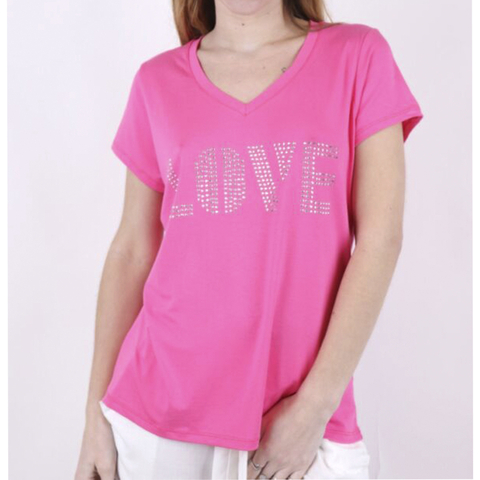REMERA DE MODAL LOVE. ART 1872