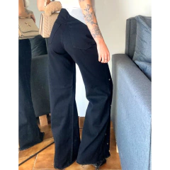 JEANS WIDE LEG CON TACHAS. ART 4240 - comprar online