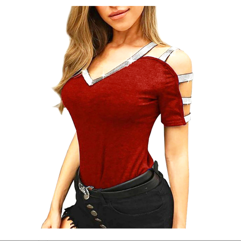REMERA DE MODAL CON LUREX. ART 1026