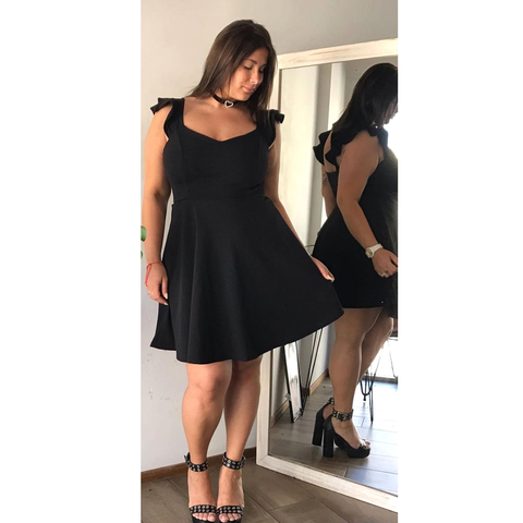 VESTIDO DE CREPE. ART 7349