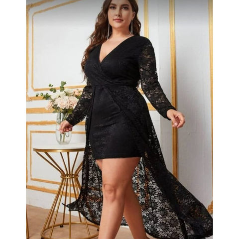 VESTIDO DE ENCAJE ART. 7372