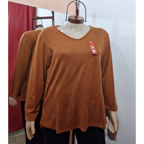 REMERA DE LANILLA CUELLO V. ART 1177 - comprar online