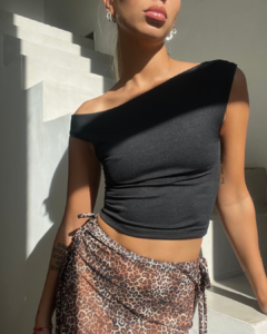 top ASIMETRICO black