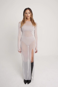 Vestido SHINE white - Asia Bsas