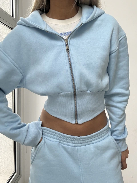 Campera CORSET cielo PREVENTA