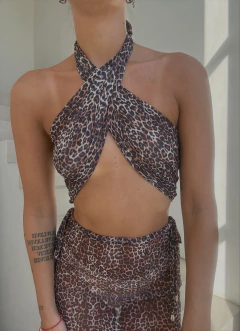 Top MERMAID print - comprar online