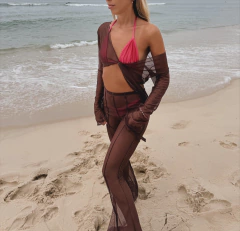 pant SAVAGE chocolate - tienda online