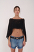 Poncho tossa negro