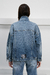 Campera oversize caiman blue - Garza Lobos