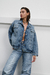Campera oversize caiman blue