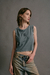Musculosa bby gris - comprar online