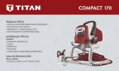 Equipo De Pintar Airless Titan Modelo 170 - comprar online