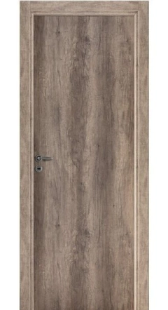 Puerta Oblak Tekstura Liso Nogal Marco Madera 70/10