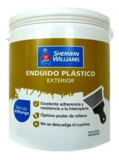 Enduido Exterior Sherwin Williams X 20 Lts