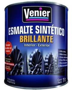 Venier Sintetico 3p Blanco Satinado X 1 Lt