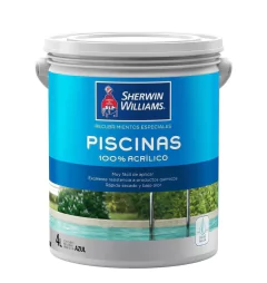 Pintura Para Piletas Acuosa Sherwin Williams Bco X 0,9 Lts - comprar online