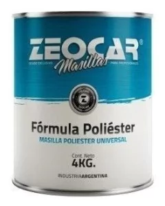 Masilla Poliester Zeocar X 1 Kg