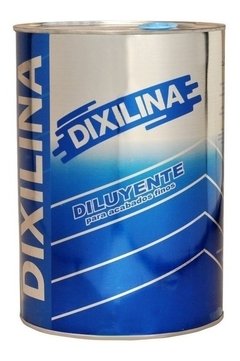 Diluyente Pintura Piletas Caucho Dixilina X 1 Lt