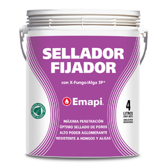 Fijador Sellador Al Agua Emapi X 4 Lts