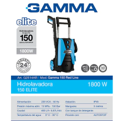Hidrolavadora Gamma Elite 150 Bar 1700w G2514ar - comprar online